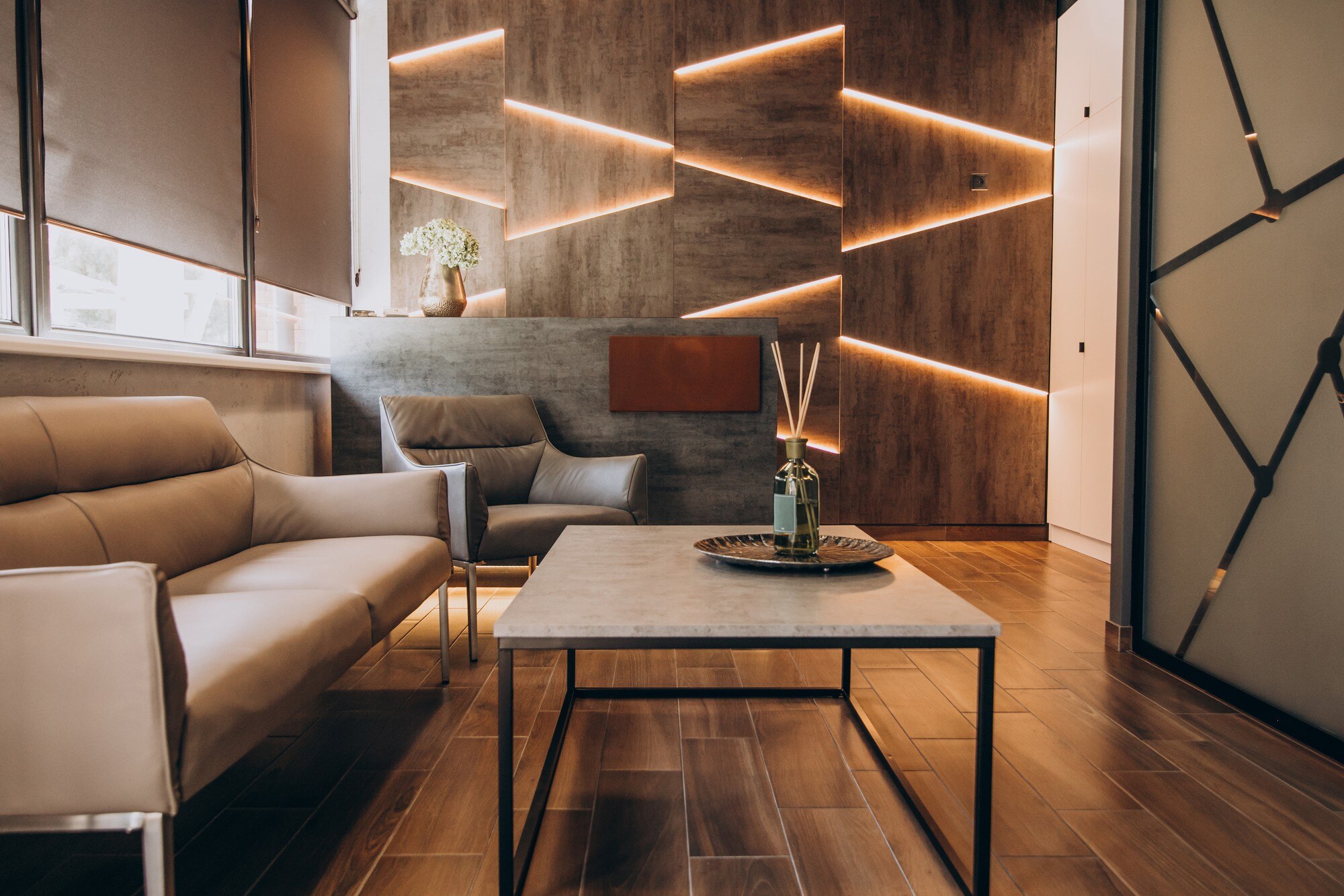 Apartamento moderno iluminado